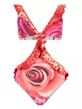 Бикини Garden Rose Roberto Cavalli, розовый