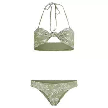 Бикини Oneill Knot Bandeau Matira, зеленый