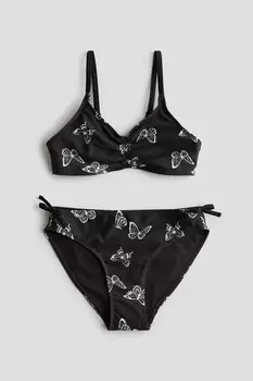 Бикини с бантиками H&M, черный