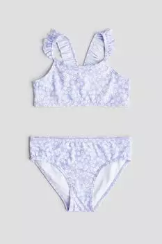 Бикини с воланами H&M, сиреневый