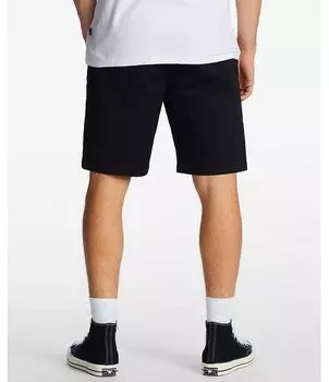 Billabong Carter Workwear Twill 18 Шорты с внешним швом, черный