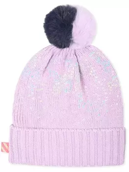 Billieblush шапочка, украшенная пайетками, фиолетовый