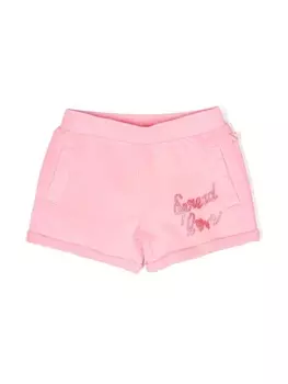 Billieblush шорты с блестками, розовый