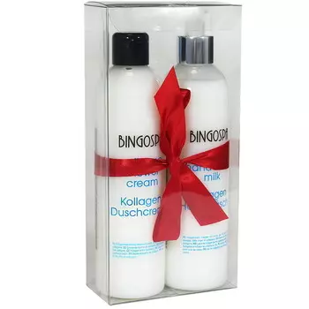 BINGOSPA, Collagen Glow, набор косметики, 2 шт