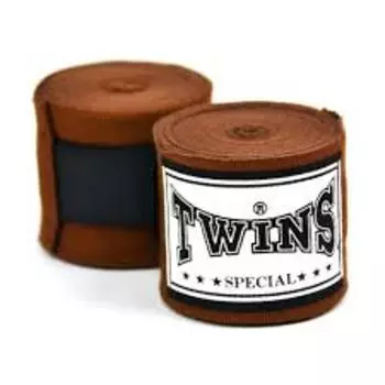 Бинты боксерские Twins Special CH 5, коричневый