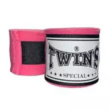 Бинты боксерские Twins Special CH 5, розовый