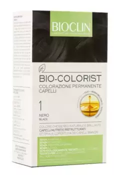 Bioclin Bio-Colorist 1 Черная натуральная краска для волос
