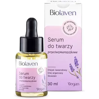 Biolaven Сыворотка для лица против морщин 30 мл, Biolaven Organic