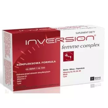 Биологически активная добавка Inversion Femme Complex, 90 капсул. Волосы, Кожа Inna Marka