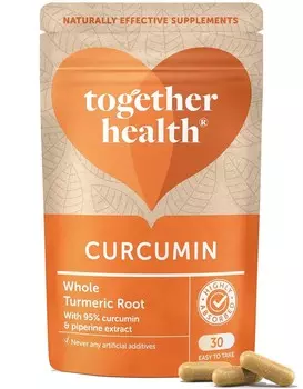 Биологически активная добавка Together Curcumin - Куркумин и пиперин, 30 капсул