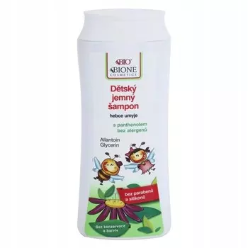Bione Cosmetics Kids мягкий шампунь для детей 200мл