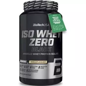 BioTech, USA Iso Whey Zero Black, ваниль - 908 г