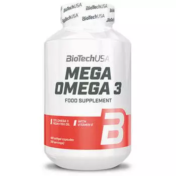 BioTech, USA Мега Омега 3 180 капс