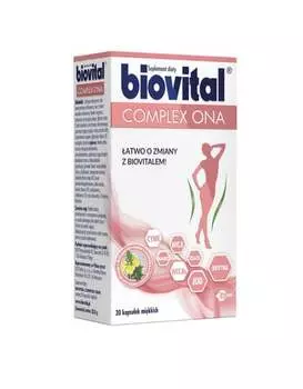 Biovital, Комплекс Она, 30 капсул