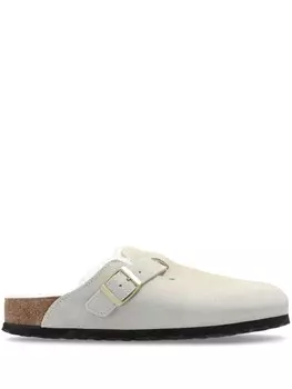 Birkenstock мюли Boston Shearling, белый