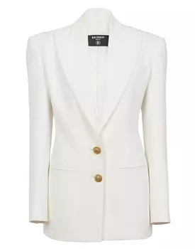 Блейзер Balmain, белый