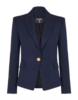 Блейзер Balmain, синий