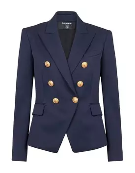Блейзер Balmain, синий