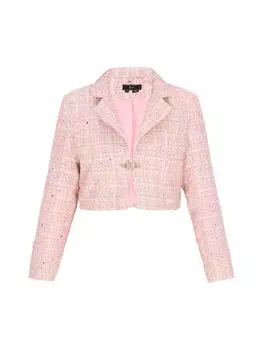 Блейзер faina, цвет pink multicolor