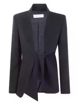 Блейзер Ghiotto с завязками MAX MARA, черный