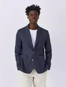 Блейзер John Lewis Cotton, темно-синий