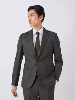 Блейзер John Lewis Super 100's Birdseye Regular Suit, цвет charcoal