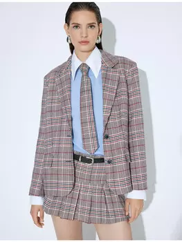 Блейзер KOTON Blazer, цвет Rot Karomuster