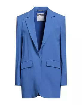 Блейзер Moschino, лазурный