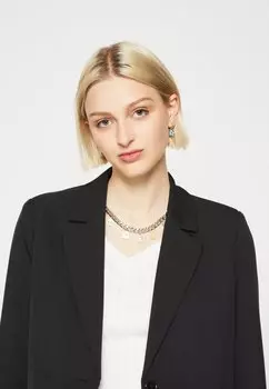 Блейзер Pcneva Ls Loose Pieces, черный