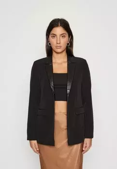 Блейзер Pieces PCBOSSY DETAIL, черный