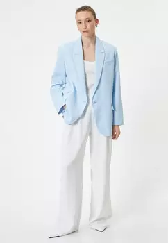 Блейзер POCKET DETAIL BUTTONED Koton, синий