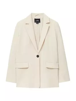 Блейзер Pull&Bear, бежевый