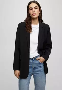 Блейзер PULL&BEAR, черный