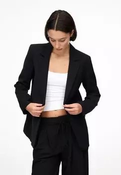 Блейзер PULL&BEAR, черный