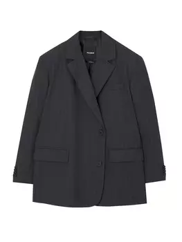 Блейзер Pull&Bear, серый