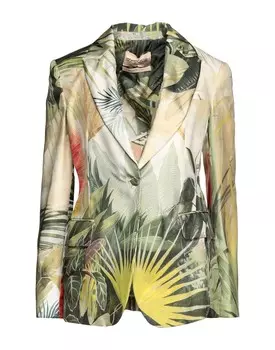 Блейзер Roberto Cavalli, зеленый