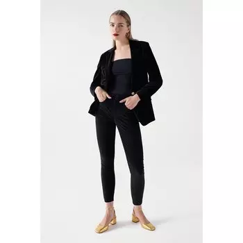 Блейзер Salsa Jeans Velvet, черный