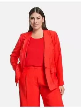 Блейзер SAMOON, цвет power red