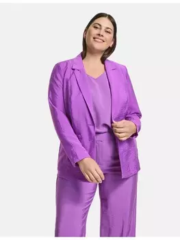 Блейзер SAMOON, цвет soft plum