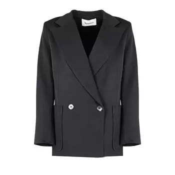 Блейзер Silvian Heach Loose Fit, черный
