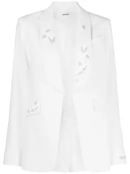 Блейзер со стразами Zadig&Voltaire, белый