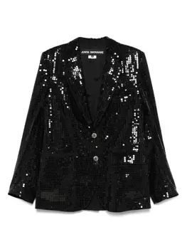 Блейзер, украшенный пайетками Junya Watanabe, черный