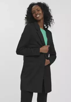 Блейзер Vero Moda из джерси "VMVERINA LS LONG BLAZER", черный