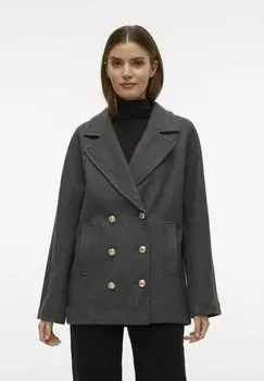 Блейзер Vero Moda, темно-серый меланж