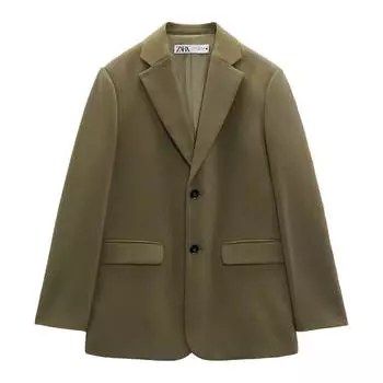Блейзер Zara Oversize, хаки