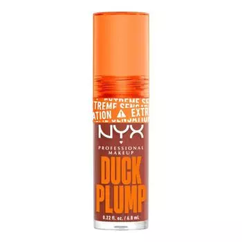 Блеск для губ Duck Plump NYX Professional Makeup, цвет 05 brown of applause, 7 мл