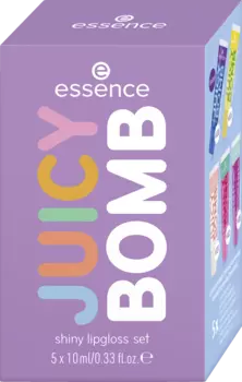 Блеск для губ essence 5er Set JUICY BOMB shiny lipgloss set 02 Sweet Glossy!