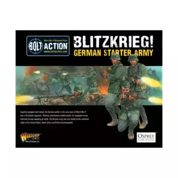 Блицкриг! - Немецкая стартовая армия, Bolt Action - German - Blitzkrieg (28mm)