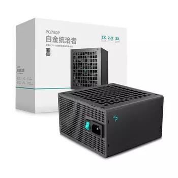 Блок питания DeepCool PQ750P, 750 Вт, чёрный