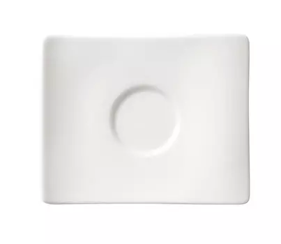 Блюдце Villeroy & Boch, 14x11 см, белый
